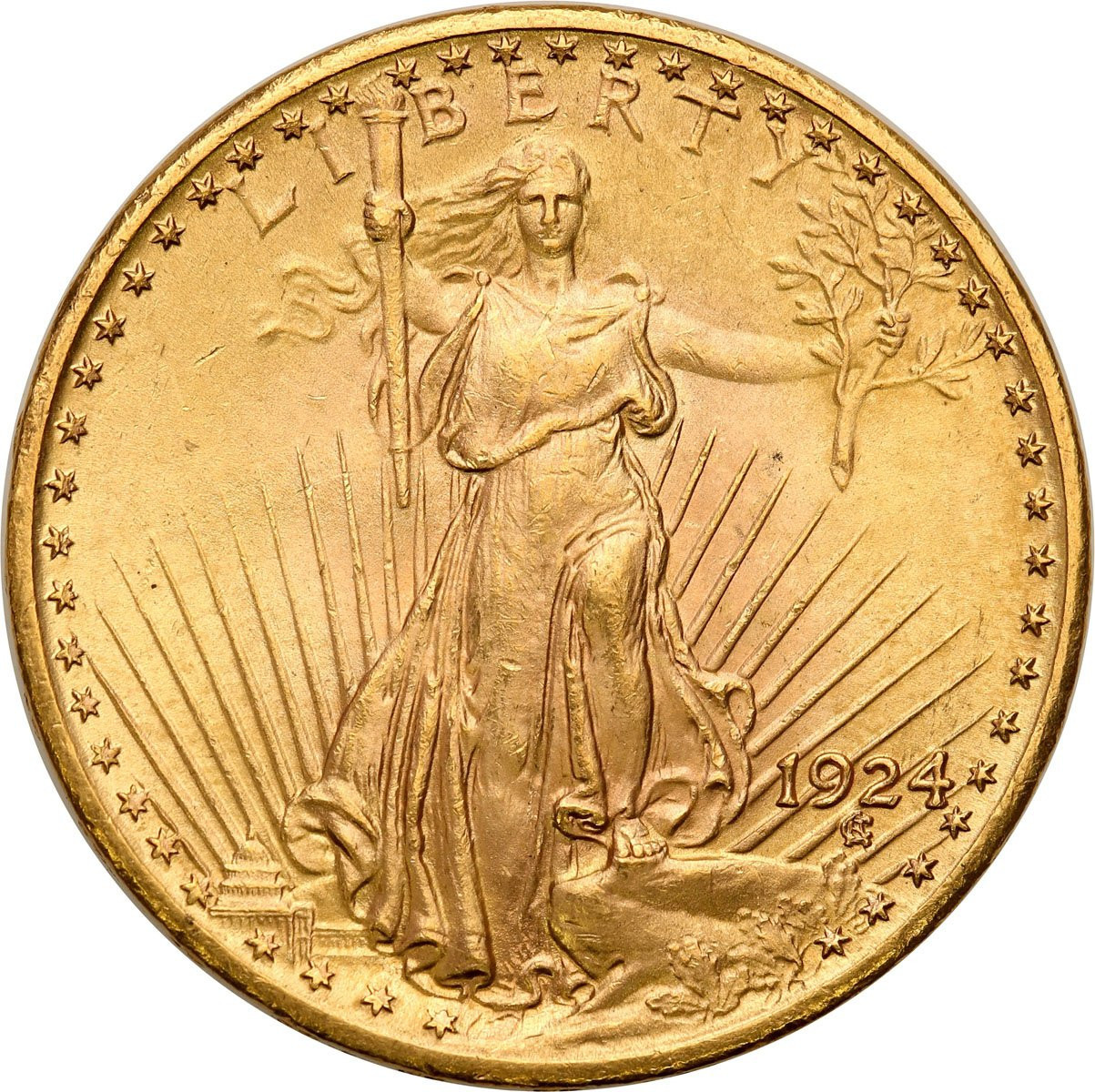 USA. 20 dolarów 1924 Saint Gaudens Filadelfia